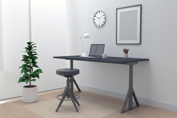 Werkstationframe en schermmodel
