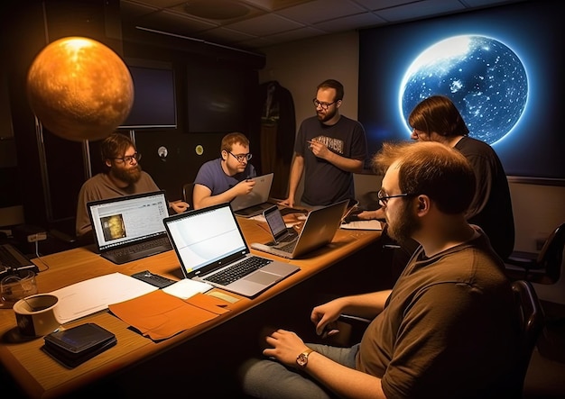 Werkzaam als astronoom