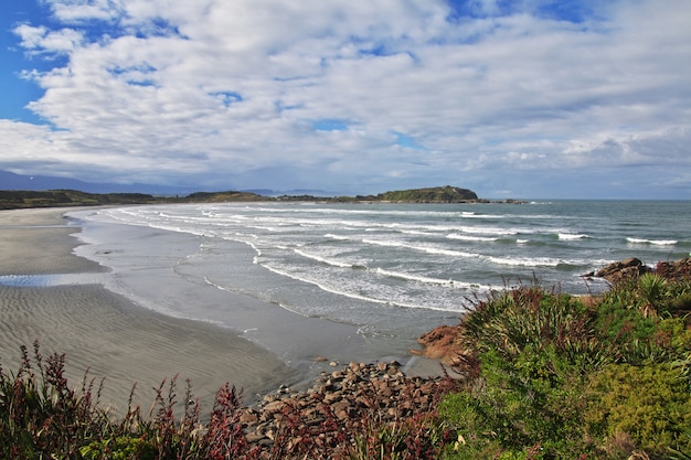 West coast on the South island, New Zealand