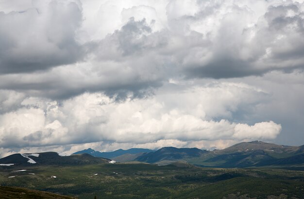 Photo west sayan mountains