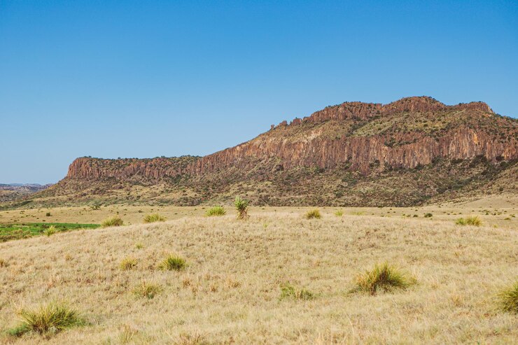 Foto west-texas landschappen grote lucht