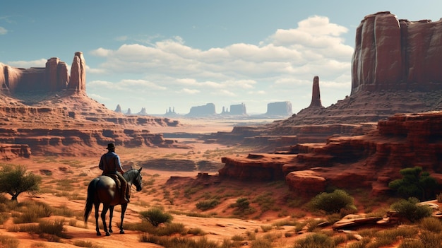 western game background