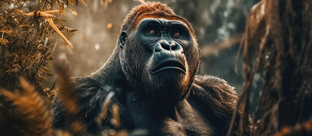 Western Lowland Gorilla Generative AI