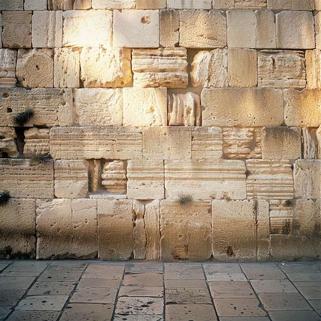 Foto il muro del pianto del muro occidentale