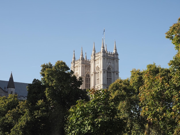 Westminster Abbey church in London