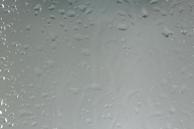 Wet glass background condensate / abstract rain, drops texture
on transparent glass