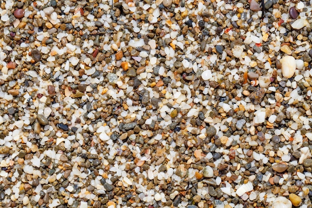 Photo wet sand grains of sand closeup uniform texture background