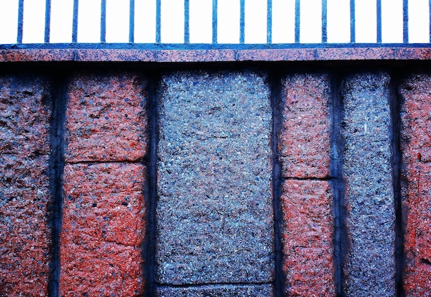 Wet stone wall fence texture background