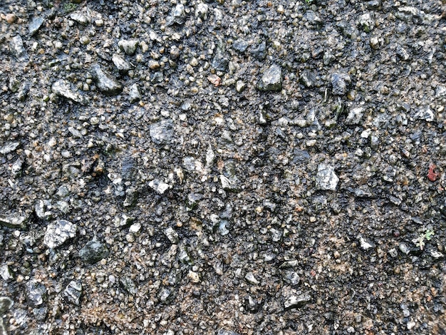 Photo wet surface of concrete  asphalt