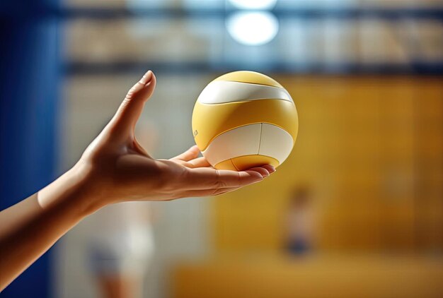 Foto quali sono i vantaggi delle lezioni di pallavolo con un insegnante nello stile di profondità di campo ridotta