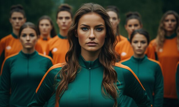 что женским футбольным командам следует носить осенью