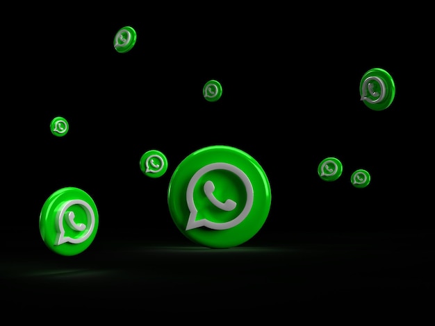 whatsapp logo background