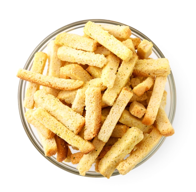 Wheat bread crackers closeup