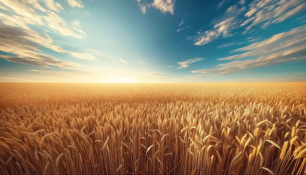 Wheat field Grain harvest