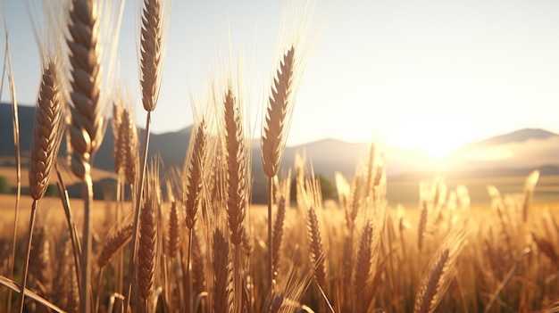 wheat HD 8K wallpaper Stock Photographic Image