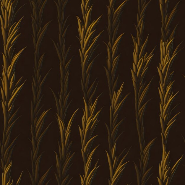 Wheat seamless pattern design