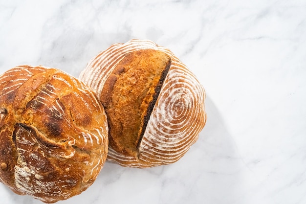 Wheat Sourdough Bread