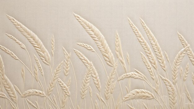 Photo wheat stalk