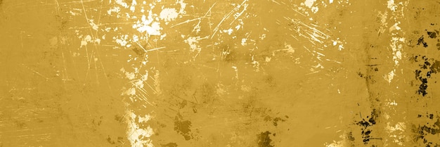 Wheathered gold and scratched texture background 3d illustration