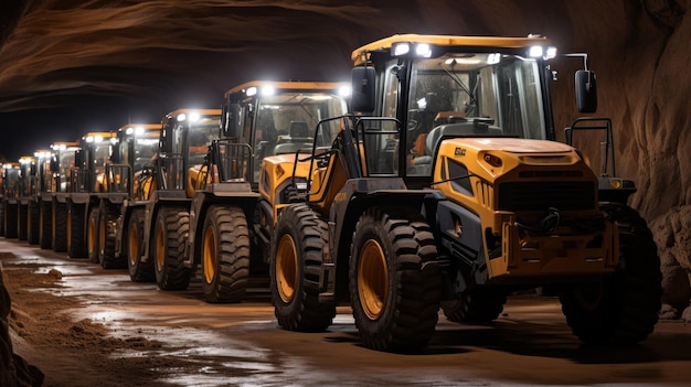 wheel loader HD 8K wallpaper Stock Photographic Image