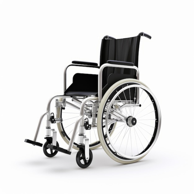 Wheelchair Isolated on White Background