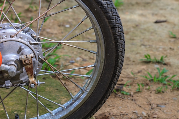 Wheels of motorcycles