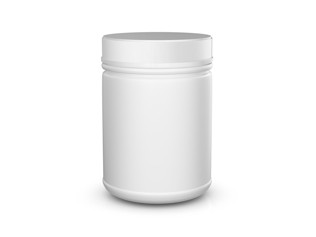 Whey protein container