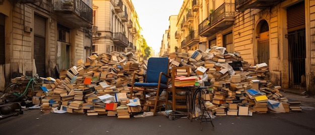 Foto che è ancora molto nella città vecchia