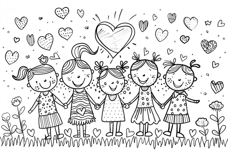 Photo whimsical black and white valentines card design