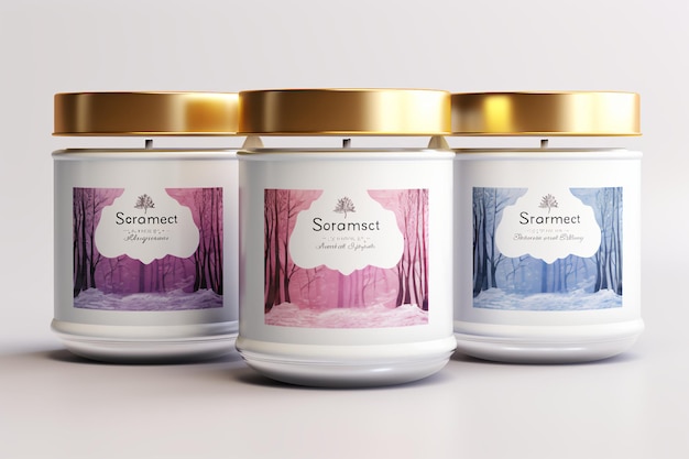 Whimsical Candle Label Inspired by Fairytales