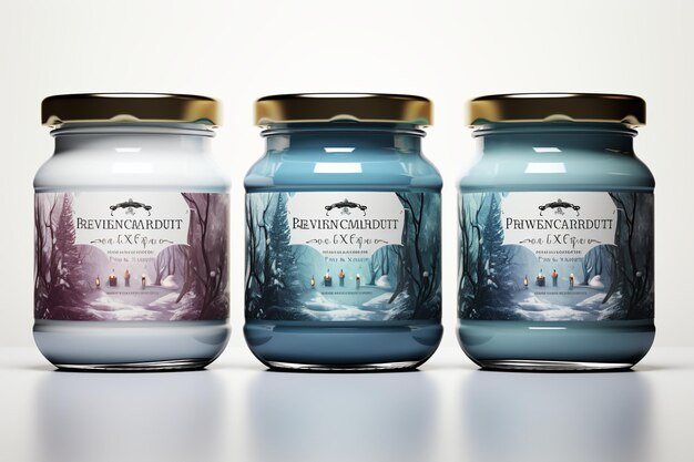 Whimsical Candle Label Inspired by Fairytales