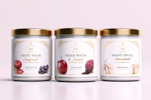 Whimsical Candle Label Inspired by Fairytales