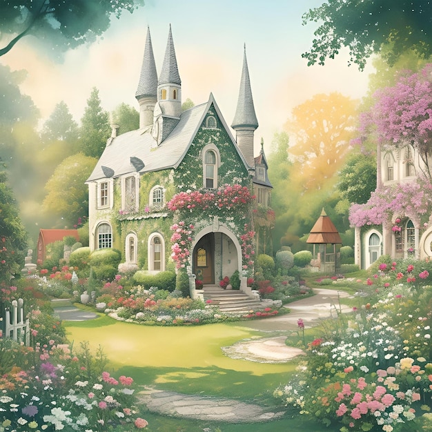 Whimsical Garden image