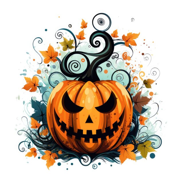 Whimsical Pumpkin A Delightful Collection of DST Files Vectors and Clipart