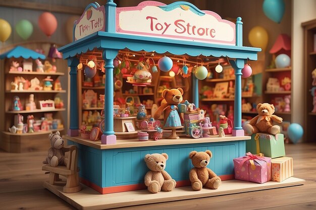 Photo whimsical toy store image