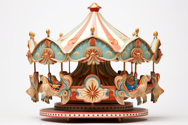 Whimsical Wonderland Carnival Carousel