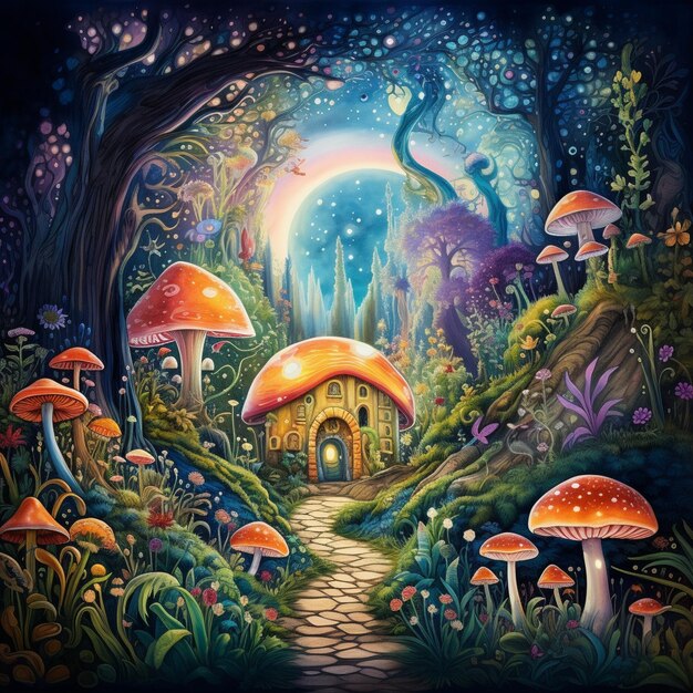 Whimsical Wonderland The Enchanted Forest Awaits