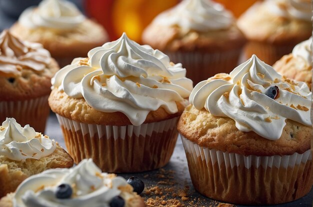 Whipped Cream Muffins