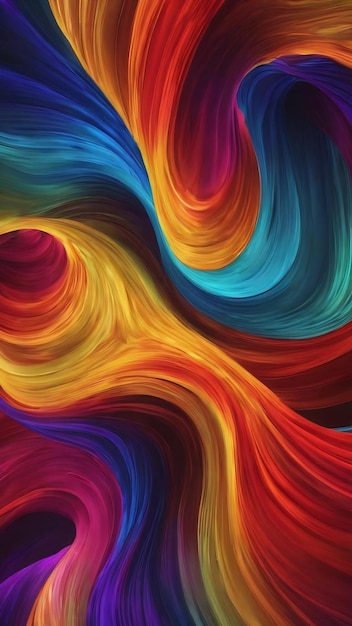 Whirling colorwaves abstract background twirl luminous weavy fantasia colorful abstract enchantmen