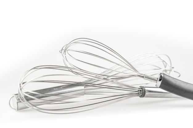 Whisk bakery and kitchen tool  on white background