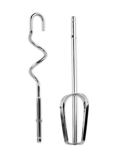 Whisk for beating food, nozzle for blender, metal