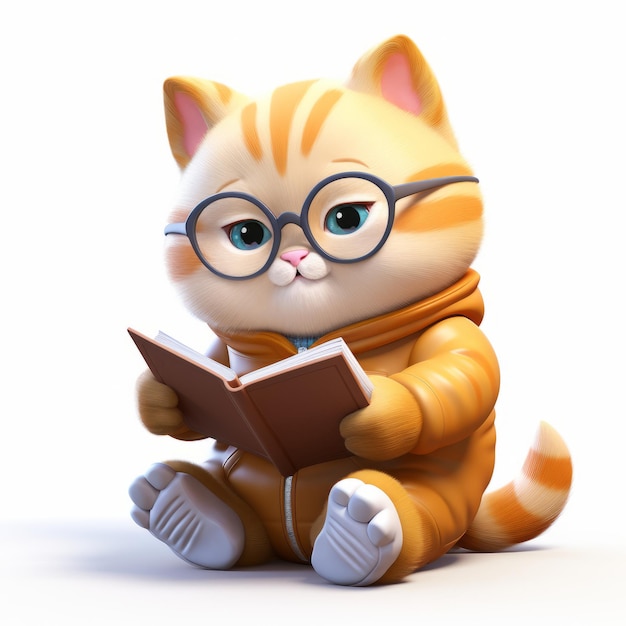 Photo whiskers tales the adorable british shorthair bookworm