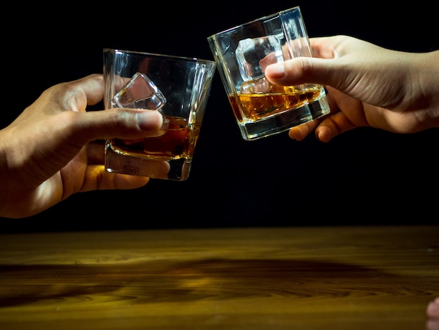 Foto celebrazione del whisky