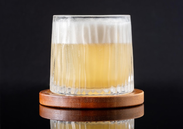 Whiskey sour cocktail