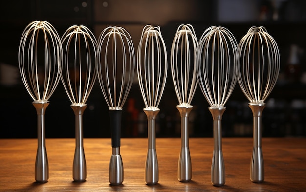 Whisking Excellence-thema stalen keukengereedschap