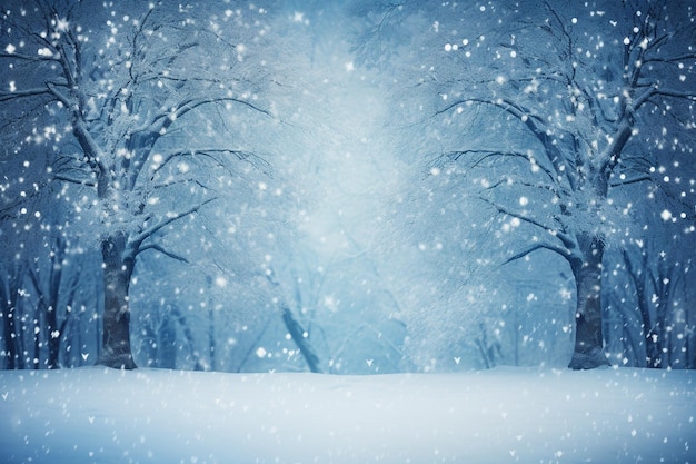 Whispers of Frost Winter Background photo