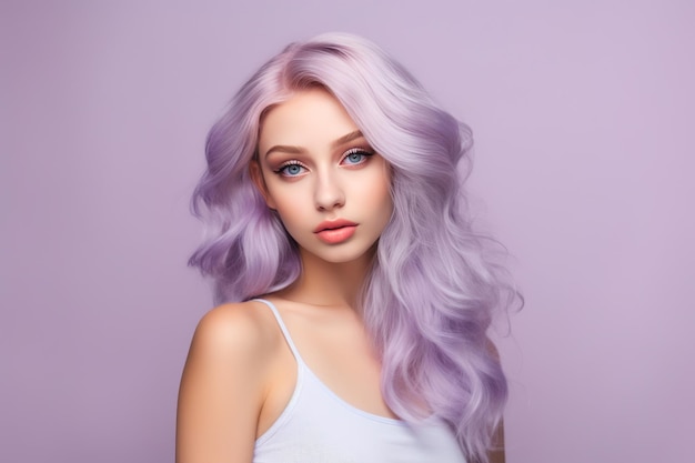 Whispers of Lavender Allure in Color