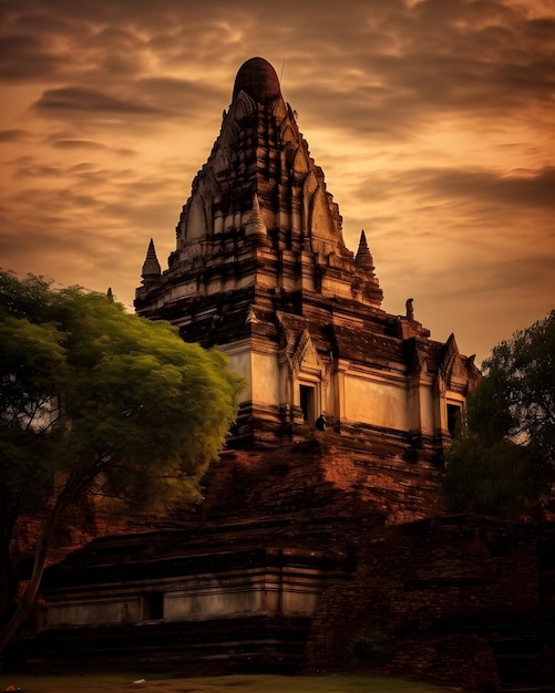 Whispers of the Past Ayutthaya's Abandoned Temple