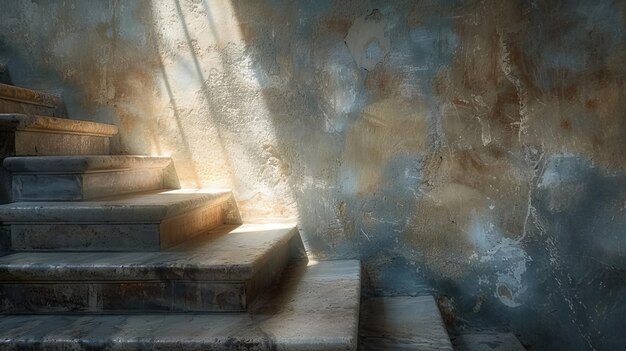 Photo whispers of time the serene journey through light and shadow