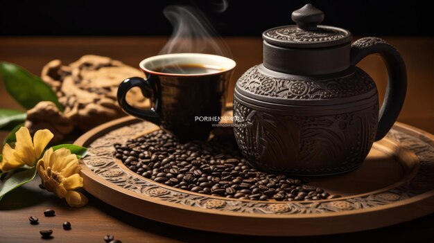 Whispers of Tradition Indonesian Coffee's Rustic Brew